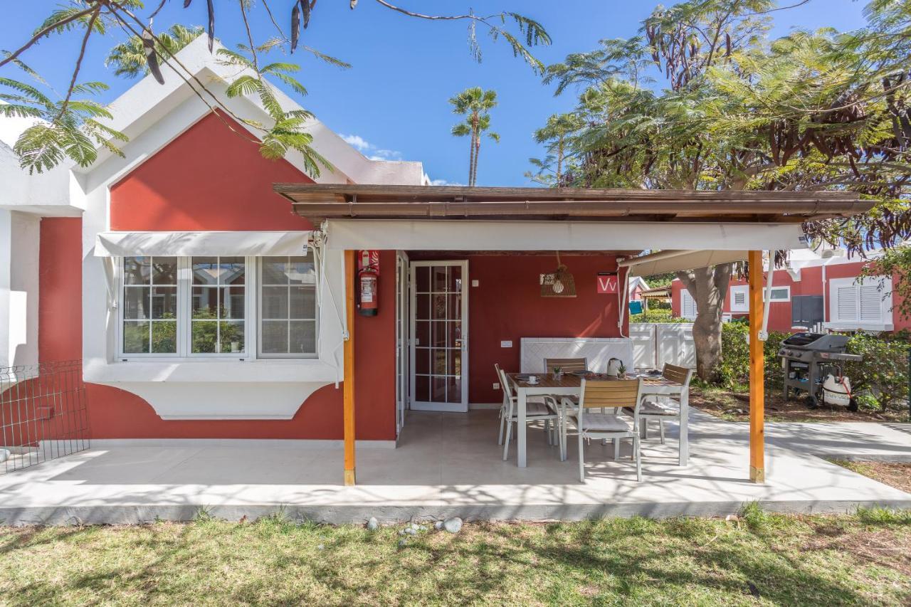 Lightbooking Tunos 73 Maspalomas Gran Jardin Y Barbacoa Kültér fotó