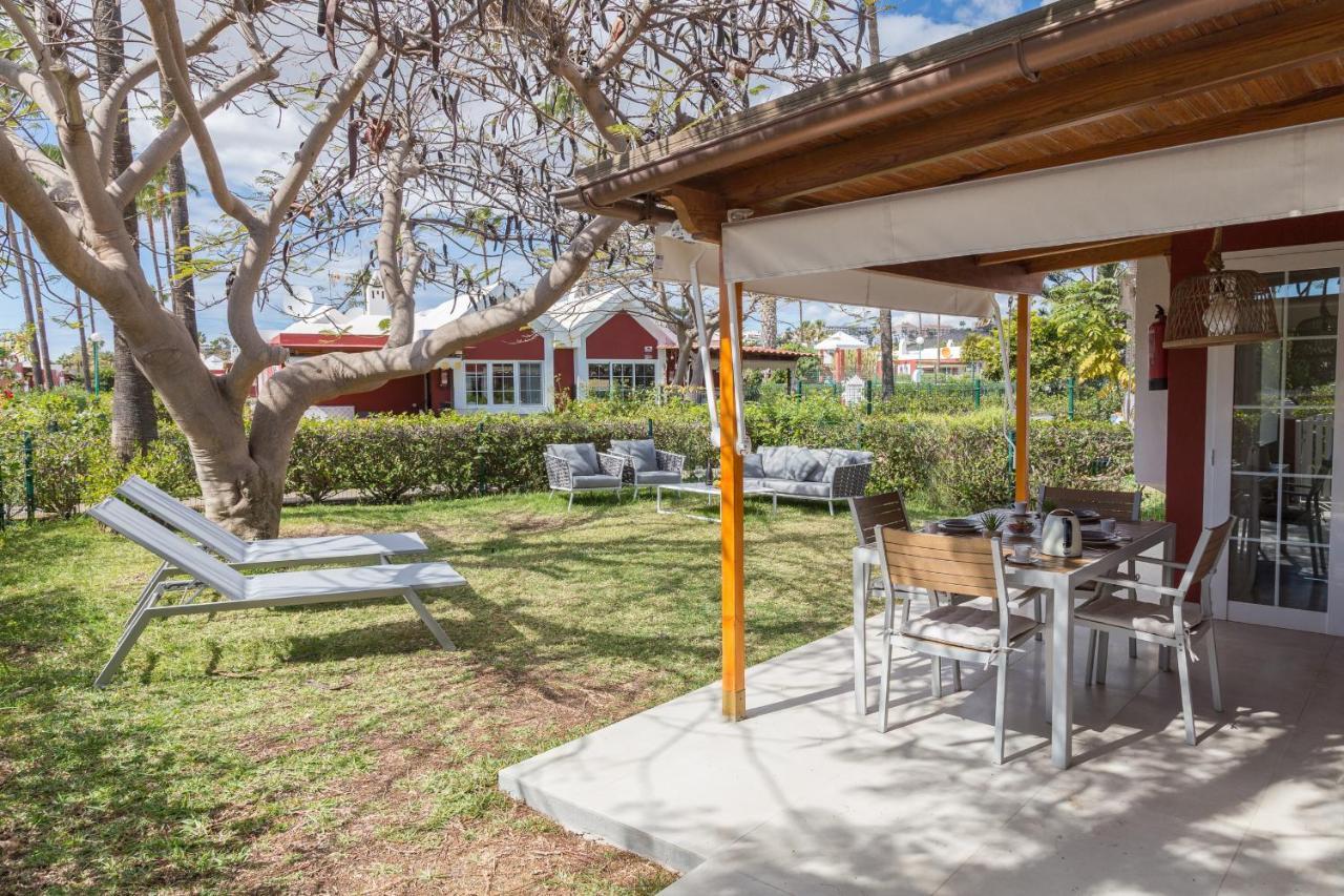 Lightbooking Tunos 73 Maspalomas Gran Jardin Y Barbacoa Kültér fotó