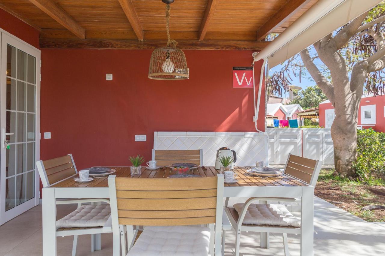 Lightbooking Tunos 73 Maspalomas Gran Jardin Y Barbacoa Kültér fotó