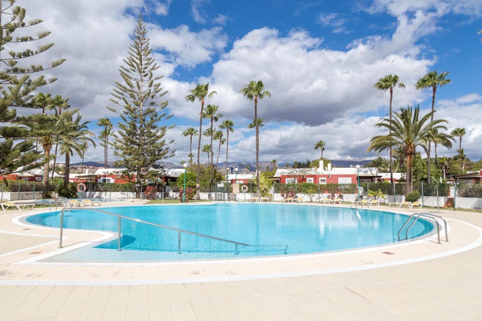 Lightbooking Tunos 73 Maspalomas Gran Jardin Y Barbacoa Kültér fotó