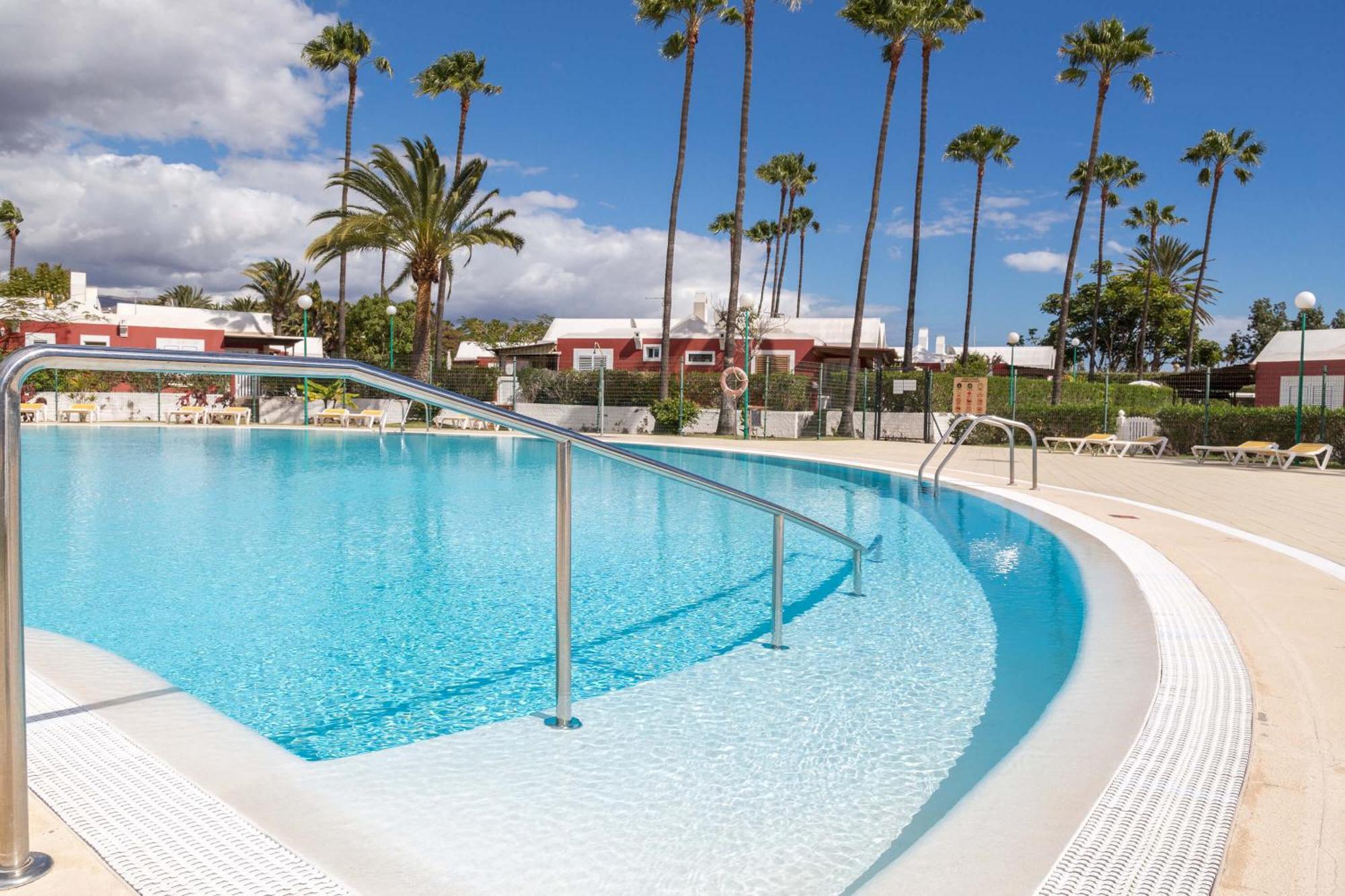 Lightbooking Tunos 73 Maspalomas Gran Jardin Y Barbacoa Kültér fotó
